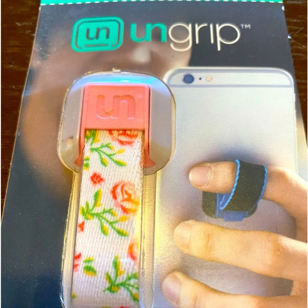 Cell Phone Grip Rose Floral, Iphone 📱 Android NIB!